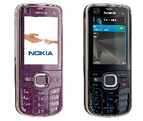 Nokia 6220, Czarna, Bordowa
