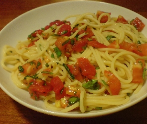 Papryka, Makaron, Spaghetti