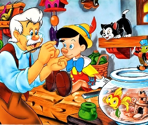 Pinokio, Disney