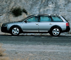 Srebrne, Lewy Profil, Audi Allroad