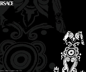 grafika, wzór, Versace