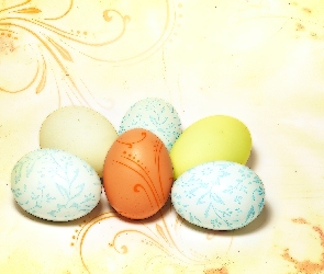 Wielkanoc, Jajka, Malowane