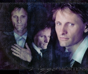 Viggo Mortensen, niebieskie oczy