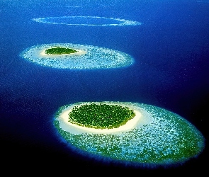 Dwie, Wyspy, Zielone