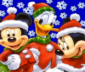Kaczor Donald, Święta, Myszka Miki