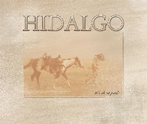 Hidalgo, pustynia, koń, człowiek