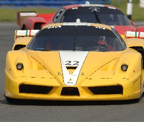 Ferrari FXX, Wyścig, Żółte