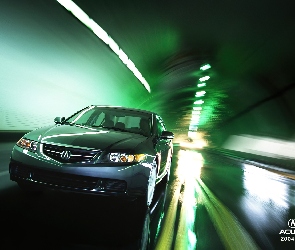 Tunel, Prospekt, Acura TSX, Reklama