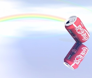 Puszka, Tęcza, Coca-Cola