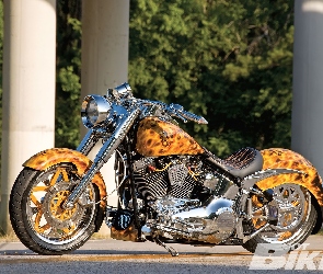 Tuning, Stylizacja, Harley Davidson Fat Boy