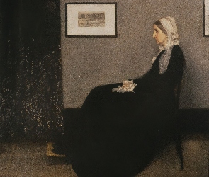 Matki, Portret, Abbott, James, McNeill, Whistler