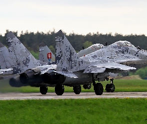 Start, Zespołowy, MiG-29