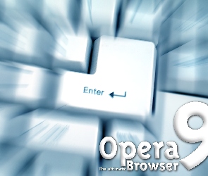 Opera, enter, klawiatura