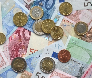 Euro, Monety, Banknoty