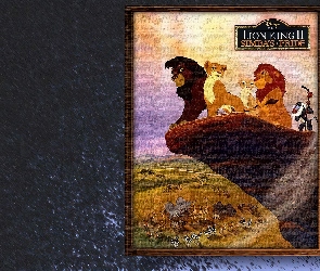plakat, The Lion King, Król Lew 2