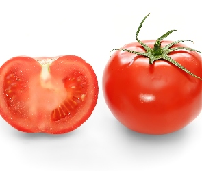 Pomidor, Przekrój, Czerwony