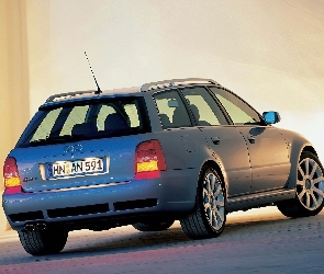 Audi, Niebieski, Avant