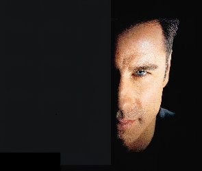 pół twarzy, John Travolta