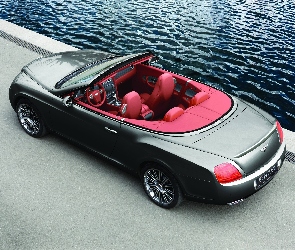 Czerwone, Wnętrze, Bentley Continental