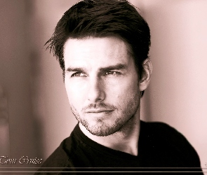 Tom Cruise, ciemne włosy