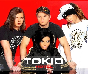 zespół , czapeczka, Tokio Hotel