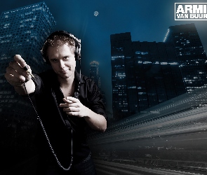 Armin van Buuren, słuchawki, budynki