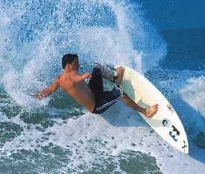 Windsurfing, biała deska