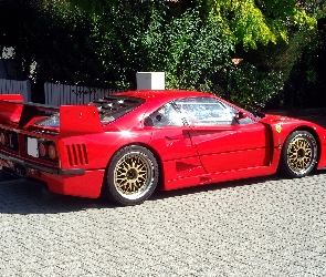 Złote, Alufelgi, Ferrari F 40