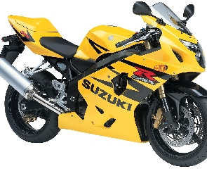 Żółte, Tłumik, Suzuki GSX-R600