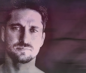 twarz, broda, Gerard Butler