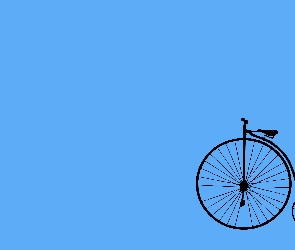 Koło, Przednie, Bicykl, Duże