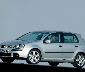 Volkswagen Golf 5, Srebrny