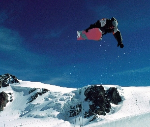 deska , wyciąg, zima , śnieg, Snowbording