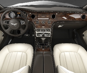 Wnętrze, Bentley Mulsanne