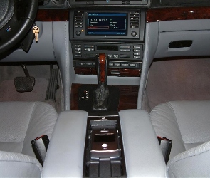 BMW 7, Radio, Dźwignia, Panel, E65