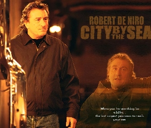 Robert De Niro, czarna kurtka