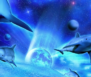 Planeta, Fantasy, Delfiny