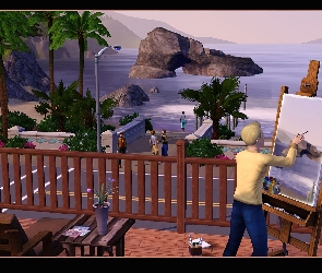 The Sims 3, Jezioro, Obraz