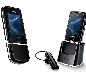Bluetooth, Baza, Nokia 8800 Sirocco Edition, Czarny