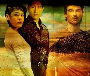 Filmy Lost, Ian Somerhalder, Daniel Dae Kim, Yoon-jin Kim