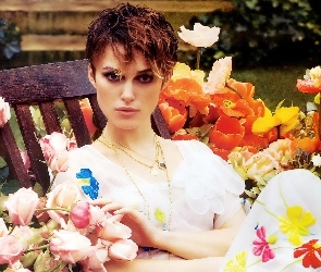 kwiaty, Keira Knightley