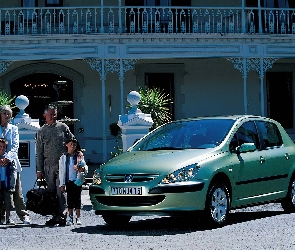 Zielony, Peugeot 207