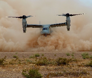 Pustynia, Piasek, Boeing V22