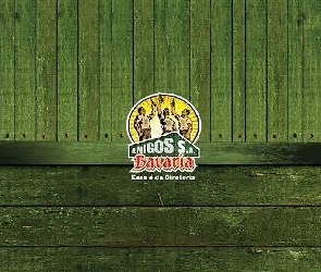 Logo, Deski, Zielone, Bavaria
