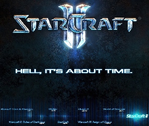 Starcraft 2, logo, grafika