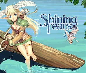 Shining Tears, strzała, kobieta, elf, postać