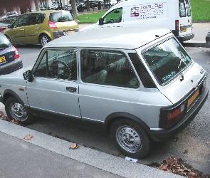 Parking, Autobianchi A112, Lewy, Bok