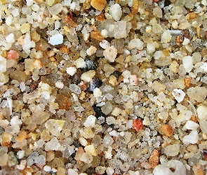 Plaża, Kamienie