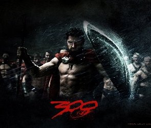 300, tarcza, Gerard Butler