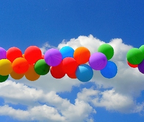 Balony, Chmury
